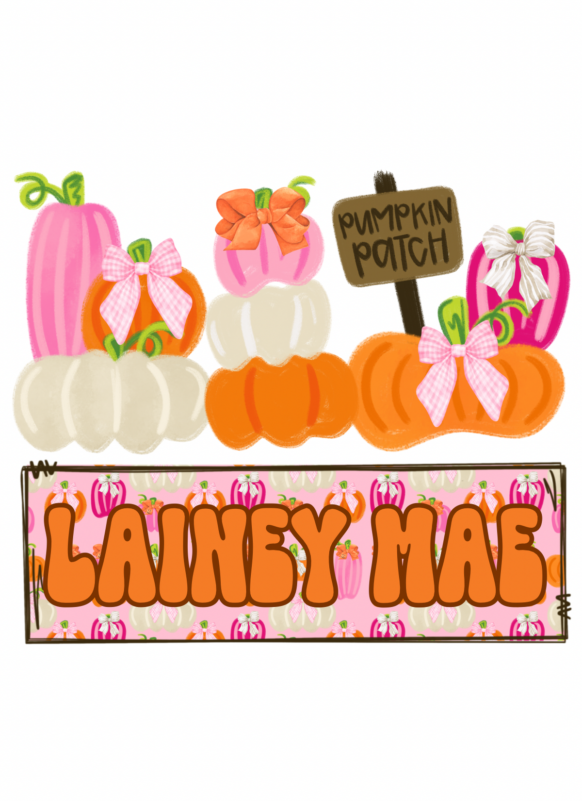 Girl Pumpkin Patch