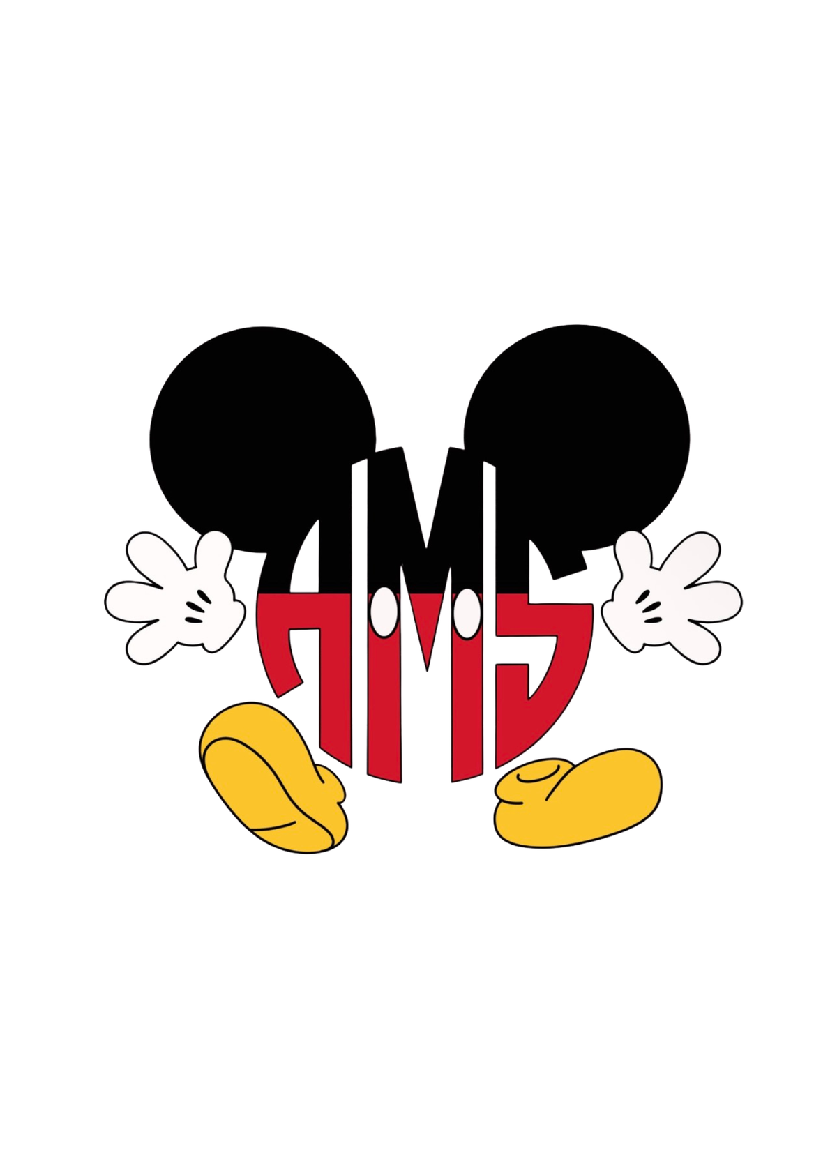 Mickey Monogram